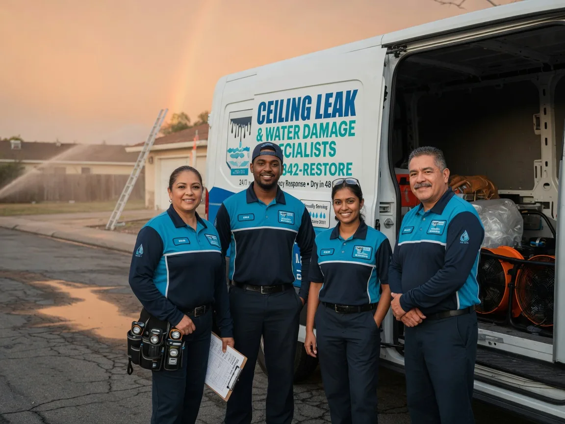 Ceiling Leak Cleanup company in Shumway, IL